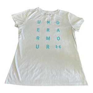 Under Armour‎ Loose Heat Gear Womens White Shirt